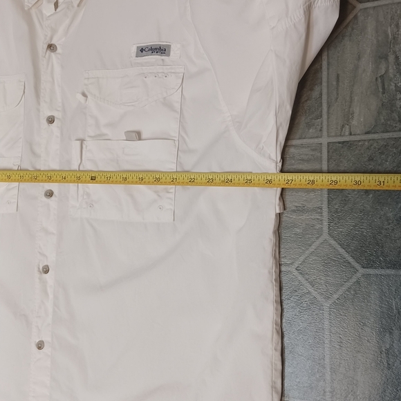 Columbia Men's White Shirt Size XL - Picture 11 of 14